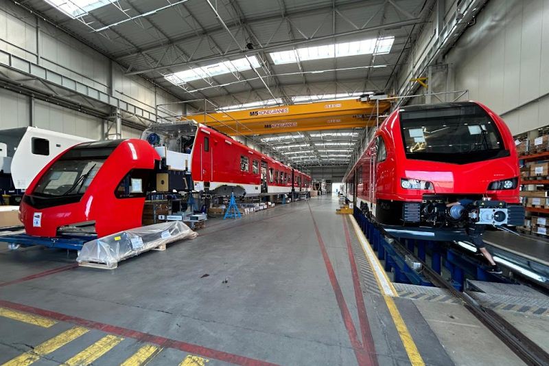 Sopralluogo allo stabilimento Stadler