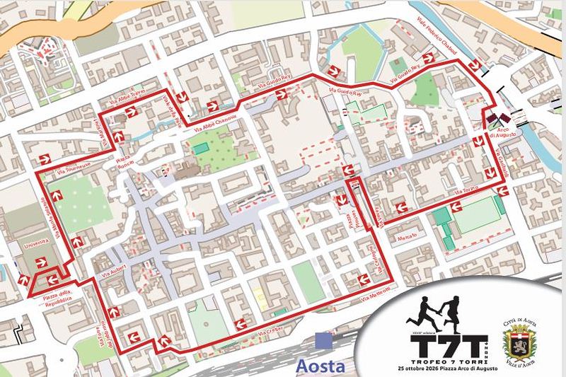 Percorso del Trofeo 7 Torri