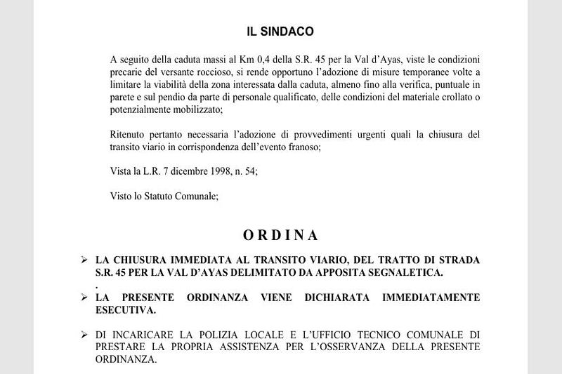 Ordinanza