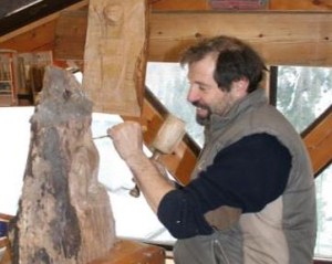 Etroubles, incontro con lo scultore Siro Viérin