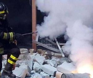 Aosta, incendio in un appartamento del quartiere Cogne