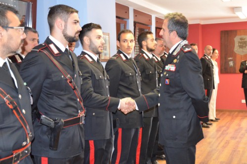 Visita al Comando Gruppo Carabinieri di Aosta
