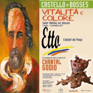 "Vitalità e colore" in mostra al castello di Bosses