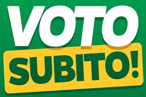 Aosta, raccolta firme della Lega Nord per la campagna "Voto Subito"