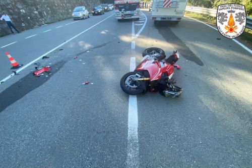 Incidente stradale a Courmayeur