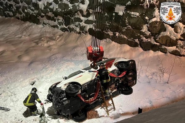 Incidente stradale a Courmayeur