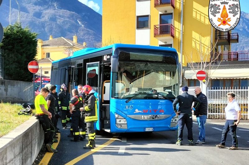 Incidente sul lavoro a Verrès