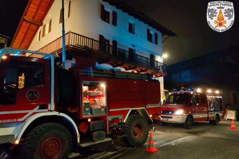 Incendio in canna fumaria