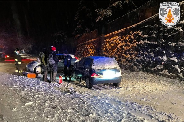 Incidente stradale a Pré-Saint-Didier