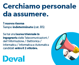 Deval selezione settembre 23