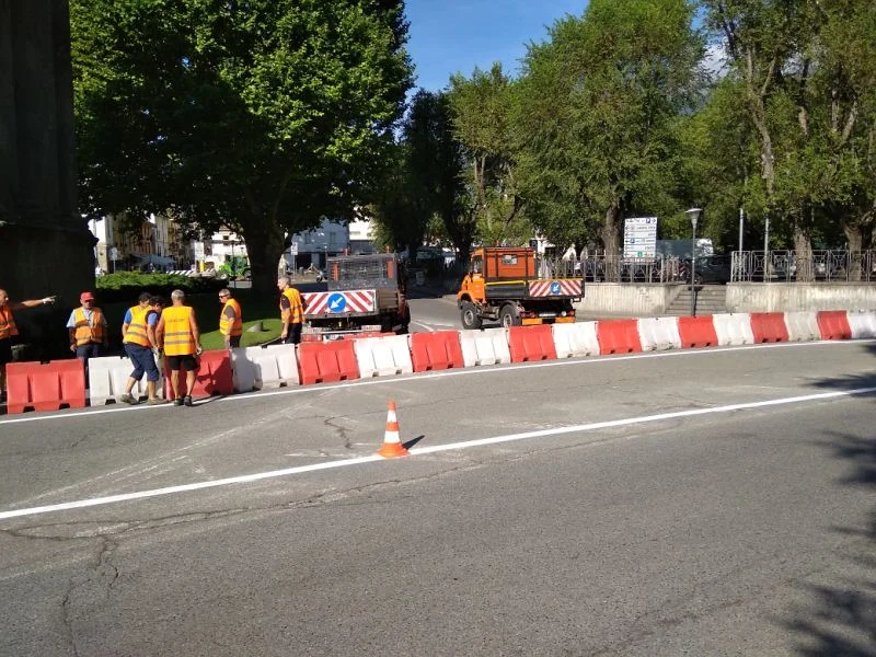 Arco d'Augusto, al via la chiusura parziale ai veicoli