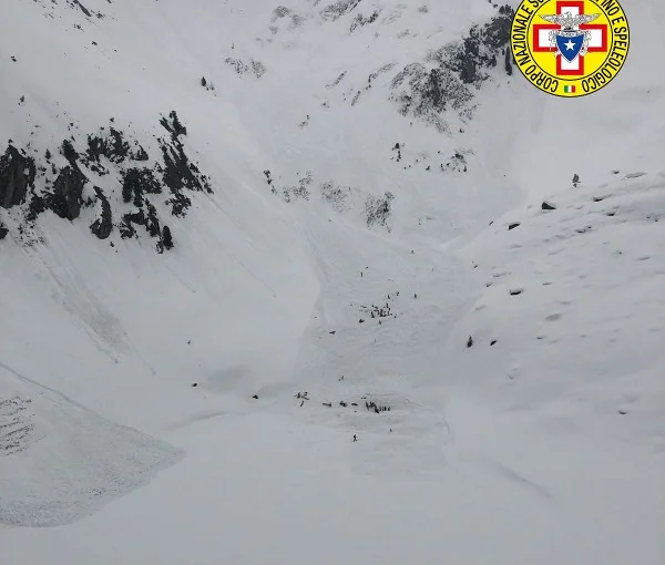 Valanga colle Chamolé