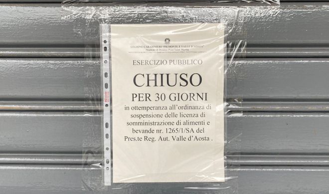 Ordinanza di chiusura