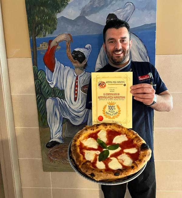 Maurizio Saulle - certificato pizza napoletana