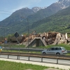 Riaperta in anticipo la tangenziale di Aosta
