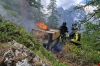 Incendio sul Mont Chetif, intervengono i vigili del fuoco