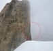 Alpinista sospeso nel vuoto: il recupero sul Dente del Gigante