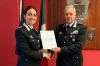 Encomio alla comandante dei Carabinieri di Saint-Vincent/Châtillon