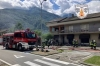 Incendio in un negozio a Pont-Saint-Martin