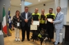 Il cane Teo premiato per il ritrovamento di una giovane scomparsa a Gignod