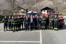Due nuovi mezzi 4x4 per i vigili del fuoco di Cogne e Issime-Gaby