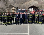 Due nuovi mezzi 4x4 per i vigili del fuoco di Cogne e Issime-Gaby