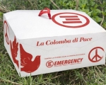 Emergency in piazza con le Colombe di Pace