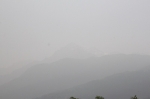 Il fumo degli incendi in Canada è arrivato in Valle d'Aosta