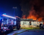 Vasto incendio alla Gps Standard di Arnad