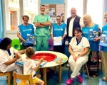 Giocattoli per i piccoli pazienti di Pediatria: li ha donati l'Unicef Valle d'Aosta