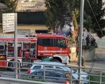 Incendio a Sarre, intervengono i Vigili del fuoco