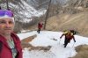 Scialpinista soccorso nella zona del rifugio Emanuele Vittorio II