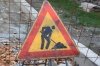 Lavori lungo un tratto di strada regionale 6 a Champdepraz