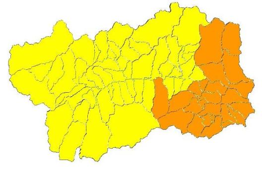 Meteo, allerta valanghe e rischio frane sulla Valle d'Aosta
