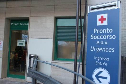 Un piano di contrasto all'iperflusso turistico per il Pronto soccorso di Aosta